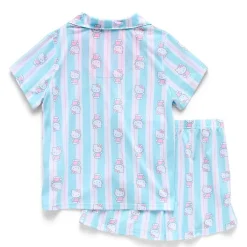 Little & Big Kid Girls Hello Kitty Crew Neck Short Sleeve 2-pc. Pajama Set