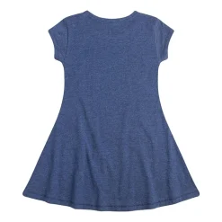 Little & Big Kid Girls Short Sleeve Barbie A-Line Dress