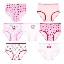 Little Girls Hello Kitty 7 Pack Brief Panty Gup4545