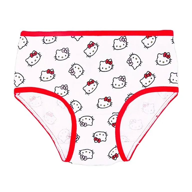 Little Girls Hello Kitty 7 Pack Brief Panty Gup4545