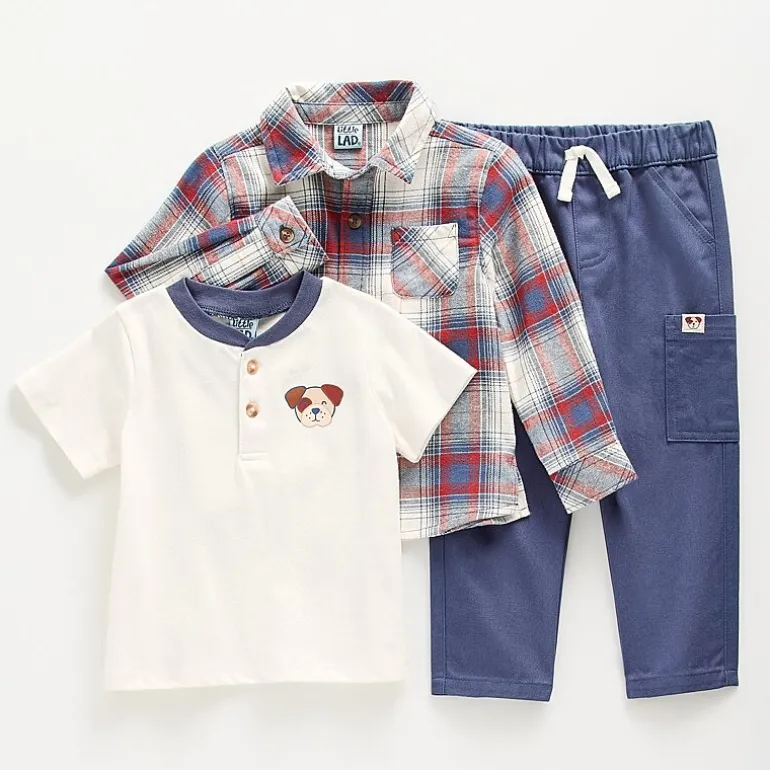 Little Lad Baby Boys Pant Set