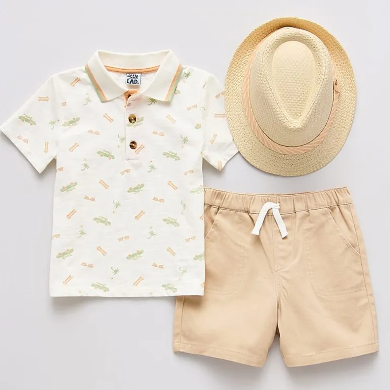 Little Lad Toddler Boys 2-pc. Short Set