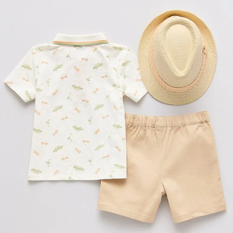 Little Lad Toddler Boys 2-pc. Short Set