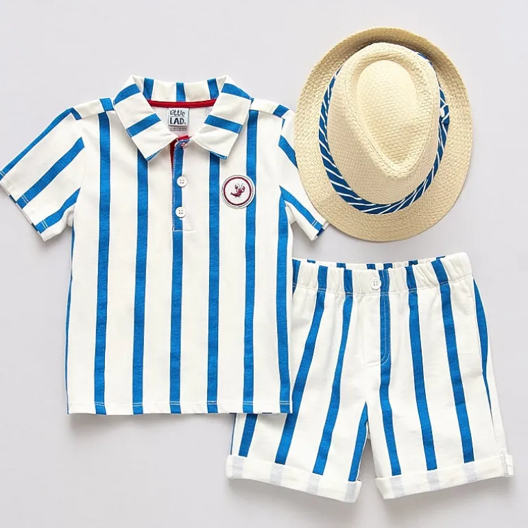 Little Lad Toddler Boys 3-pc. Short Set