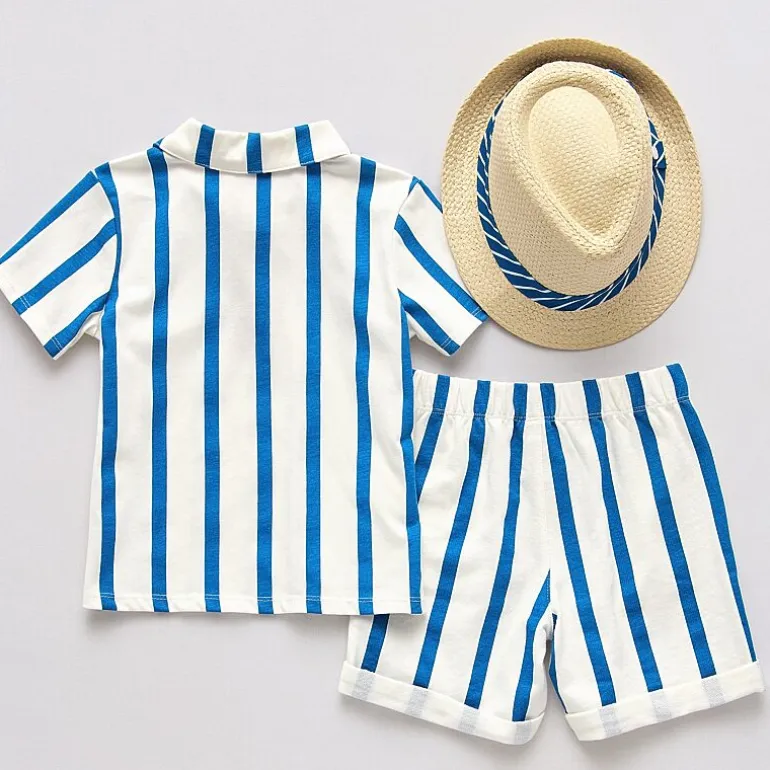 Little Lad Toddler Boys 3-pc. Short Set