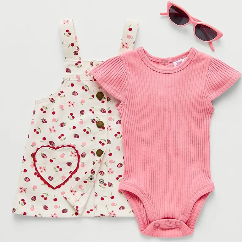 Little Lass Baby Girls Midi 2-pc. Dress Set