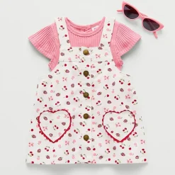 Little Lass Baby Girls Midi 2-pc. Dress Set