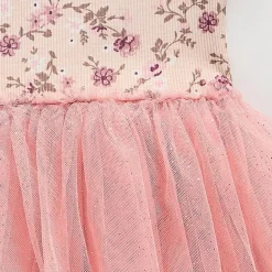 Little Lass Toddler Girls Cap Floral 2-pc. Dress Set
