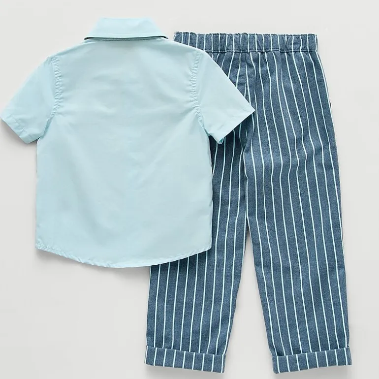 Little Stitch Toddler Boys 2-pc. Pant Set