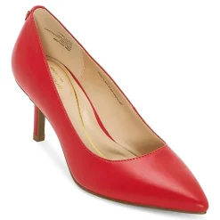 Liz Claiborne Amelia Womens Pointed Closed Toe Kitten Heel Pumps