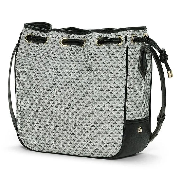 Liz Claiborne Aria Drawstring Bucket Bag