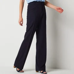 Liz Claiborne Audra Audra Womens Tall Straight Mid Rise Trouser