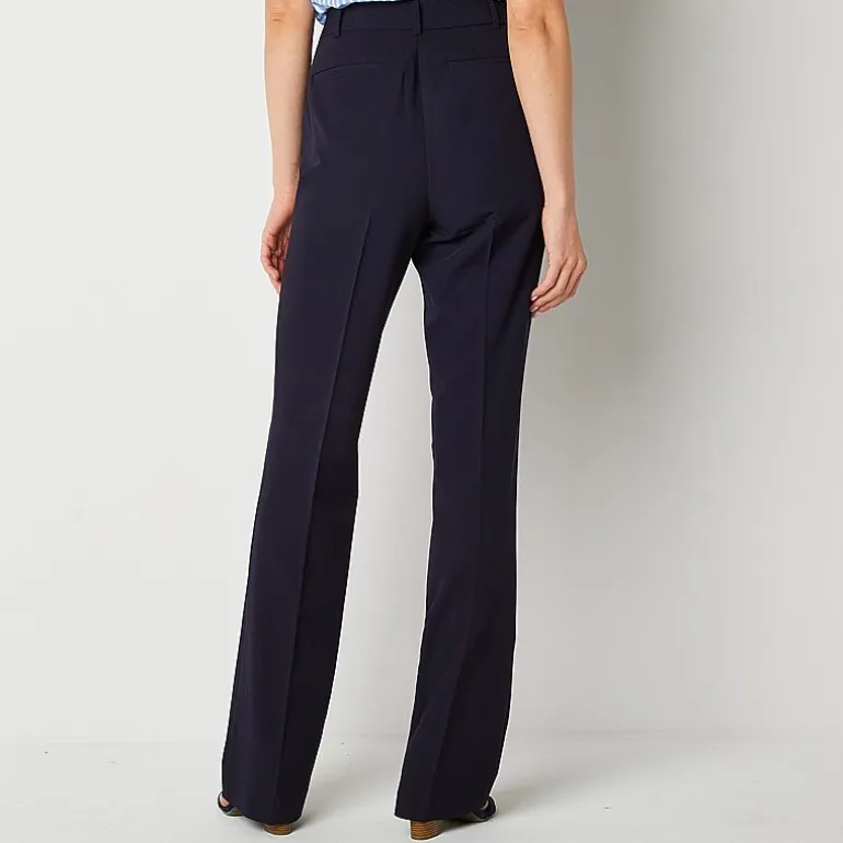 Liz Claiborne Audra Audra Womens Tall Straight Mid Rise Trouser