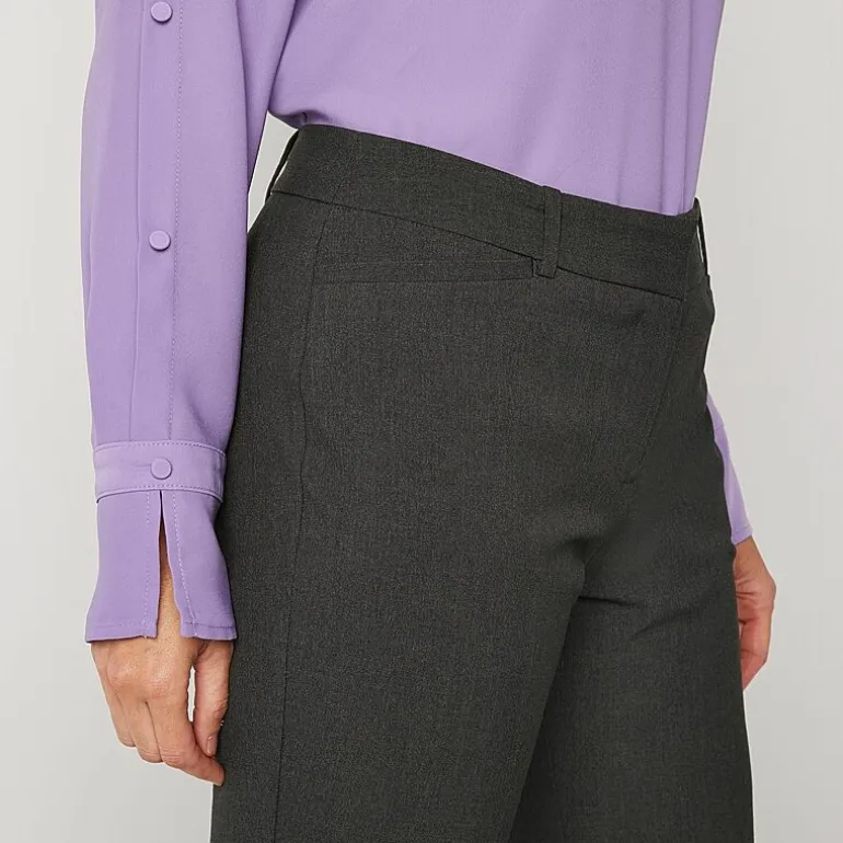 Liz Claiborne Audra Audra Womens Tall Straight Mid Rise Trouser