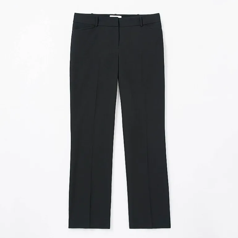 Liz Claiborne Audra Curvy Womens Straight Mid Rise Trouser