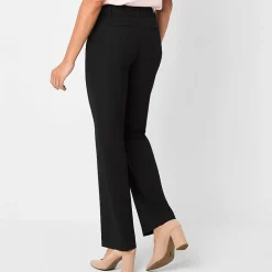 Liz Claiborne Audra Curvy Womens Straight Mid Rise Trouser