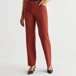 Liz Claiborne Audra Womens Straight Mid Rise Trouser