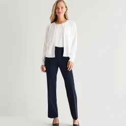 Liz Claiborne Audra Womens Straight Mid Rise Trouser