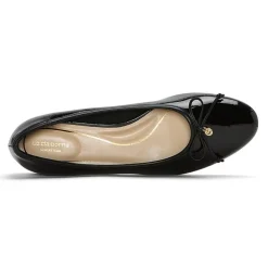 Liz Claiborne Chelsey Womens Round Closed Toe Ballet Flats