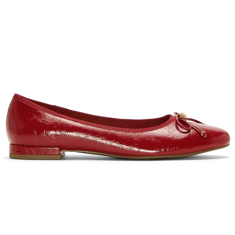 Liz Claiborne Chelsey Womens Round Closed Toe Ballet Flats
