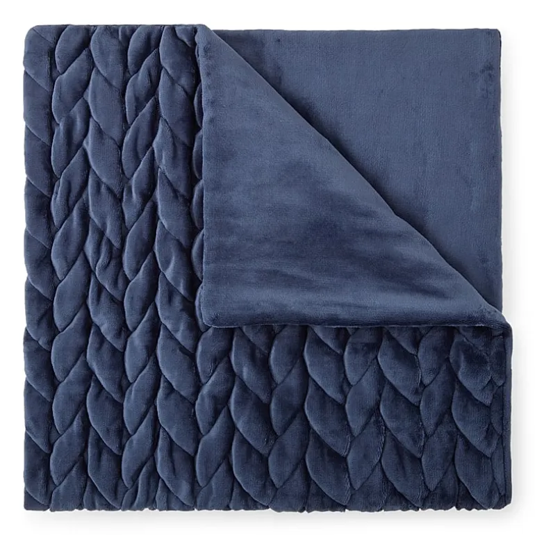 Liz Claiborne Chunky Chevron Throw