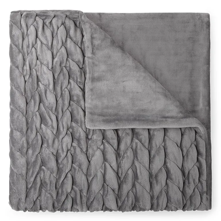 Liz Claiborne Chunky Chevron Throw