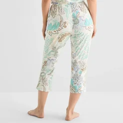 Liz Claiborne Cool and Calm Womens Pajama Capri Pant