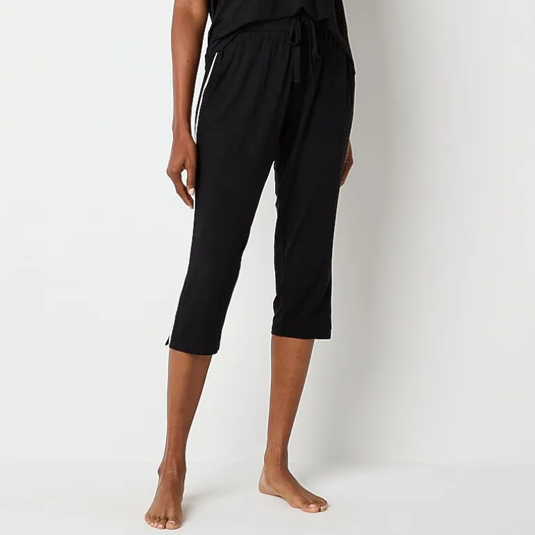 Liz Claiborne Cool and Calm Womens Pajama Capri Pant