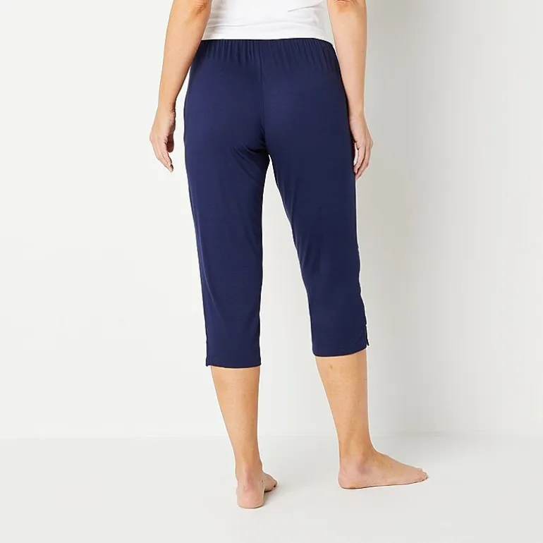 Liz Claiborne Cool and Calm Womens Pajama Capri Pant