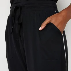 Liz Claiborne Cool and Calm Womens Pajama Capri Pant