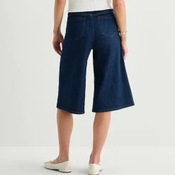 Liz Claiborne Denim Cullotte Jeans