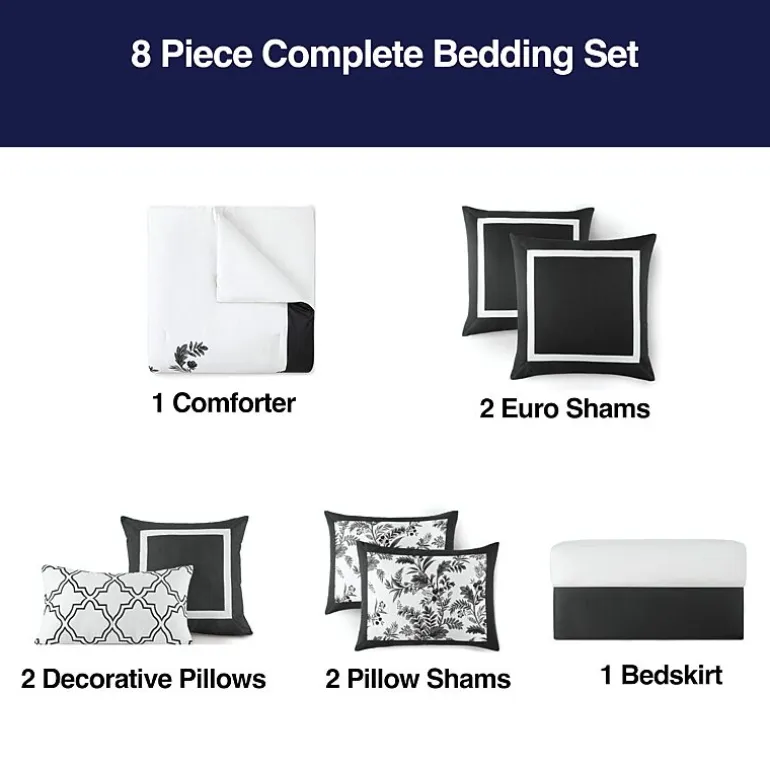 Liz Claiborne Elizabeth Vine 8-pc. Comforter Set