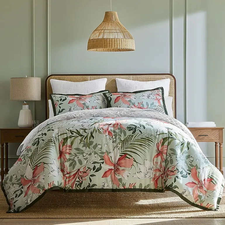 Liz Claiborne Ellis 3-pc. Floral Reversible Comforter Set