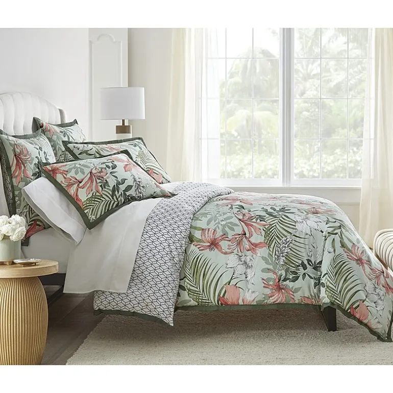 Liz Claiborne Ellis 3-pc. Floral Reversible Comforter Set