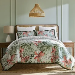Liz Claiborne Ellis 3-pc. Floral Reversible Duvet Cover Set