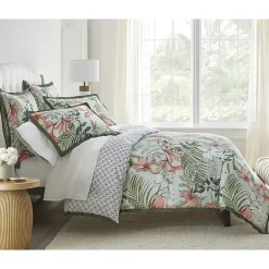 Liz Claiborne Ellis 3-pc. Floral Reversible Duvet Cover Set