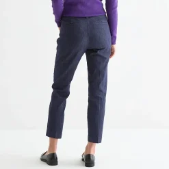 Liz Claiborne Emma Ponte Womens Tall Straight Mid Rise Ankle Pant