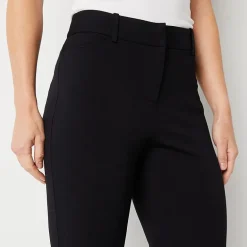 Liz Claiborne Emma Ponte Womens Tall Straight Mid Rise Ankle Pant
