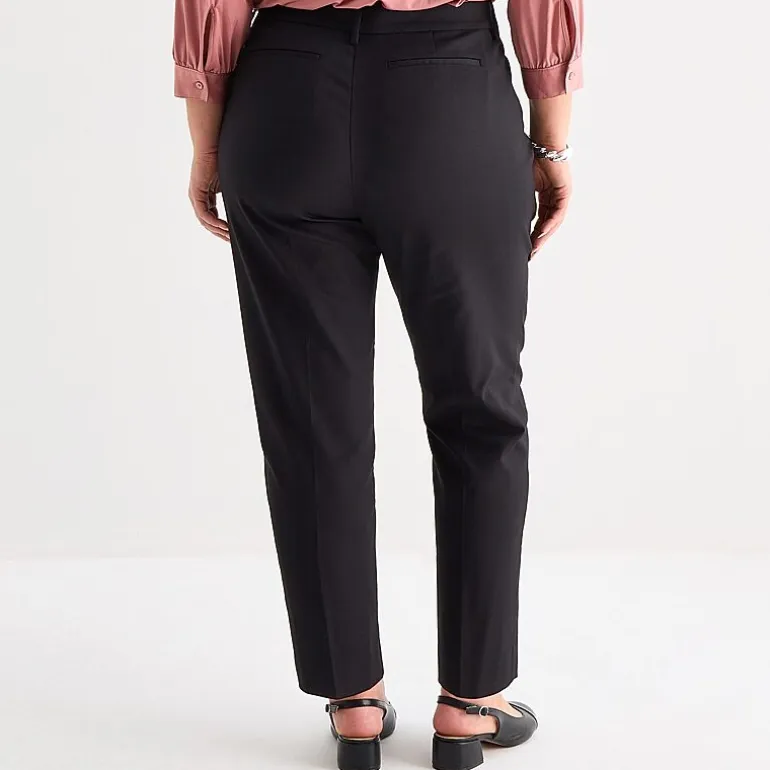 Liz Claiborne Emma Womens Plus Slim Mid Rise Ankle Pant