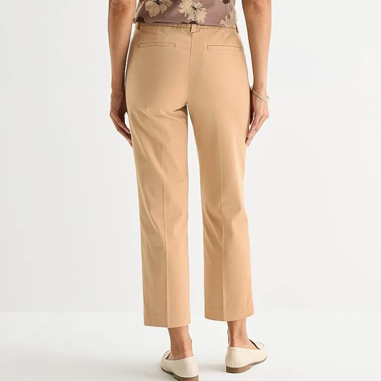 Liz Claiborne Emma Womens Slim Mid Rise Ankle Pant