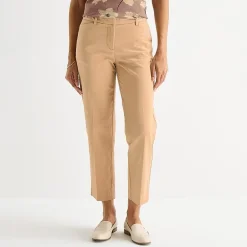 Liz Claiborne Emma Womens Slim Mid Rise Ankle Pant