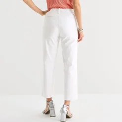 Liz Claiborne Emma Womens Straight Mid Rise Ankle Pant