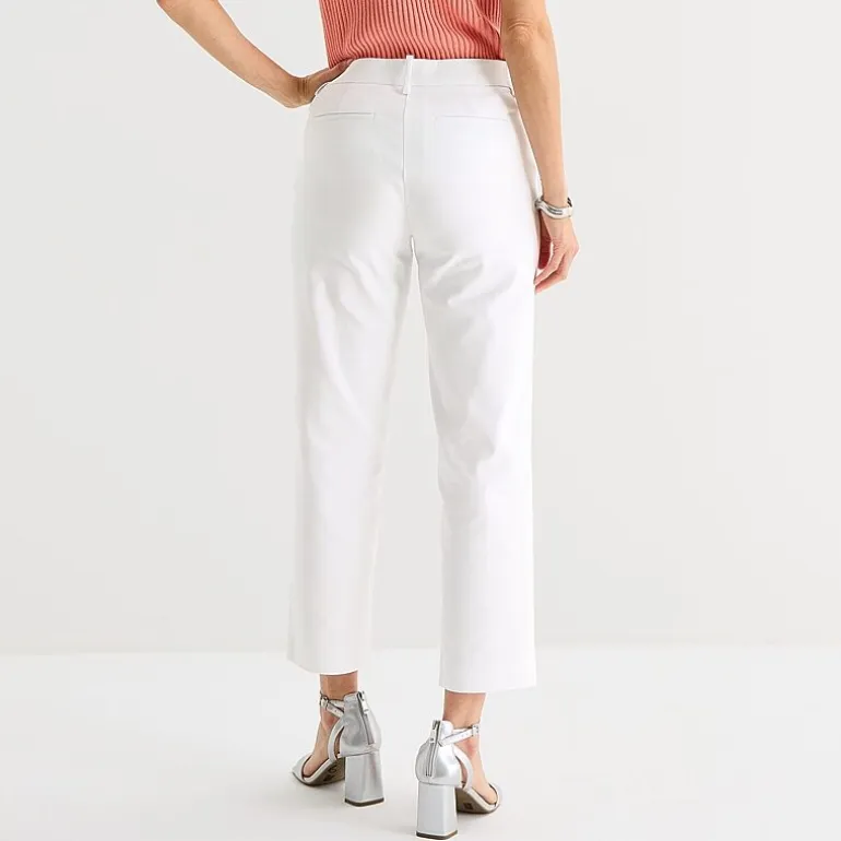 Liz Claiborne Emma Womens Straight Mid Rise Ankle Pant