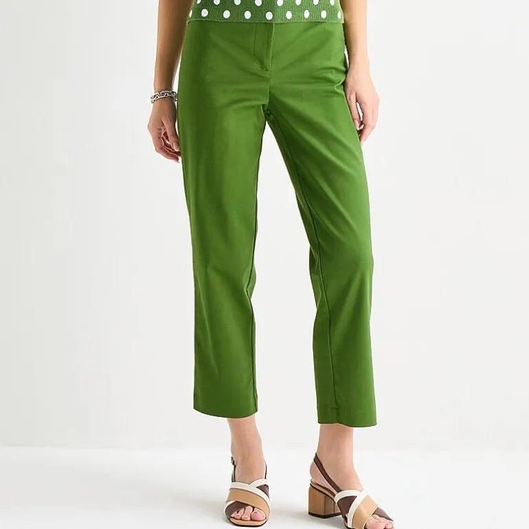 Liz Claiborne Emma Womens Straight Mid Rise Ankle Pant