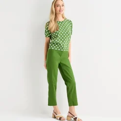 Liz Claiborne Emma Womens Straight Mid Rise Ankle Pant