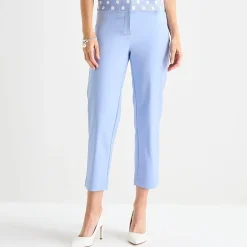 Liz Claiborne Emma Womens Straight Mid Rise Ankle Pant