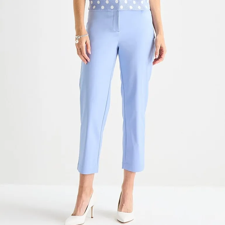 Liz Claiborne Emma Womens Straight Mid Rise Ankle Pant