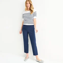 Liz Claiborne Emma Womens Straight Mid Rise Ankle Pant