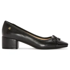 Liz Claiborne Fredson Womens Cap Closed Toe Block Heel Pumps