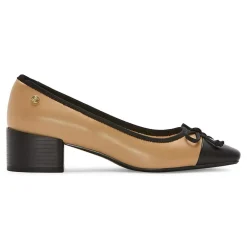 Liz Claiborne Fredson Womens Cap Closed Toe Block Heel Pumps